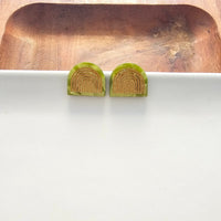 Shop Betty Studs - Olive-available at Reef Love online boho-chic boutique