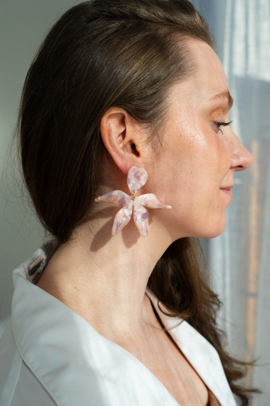 Shop Jasmine Earrings - Ballet Slipper-available at Reef Love online boho-chic boutique