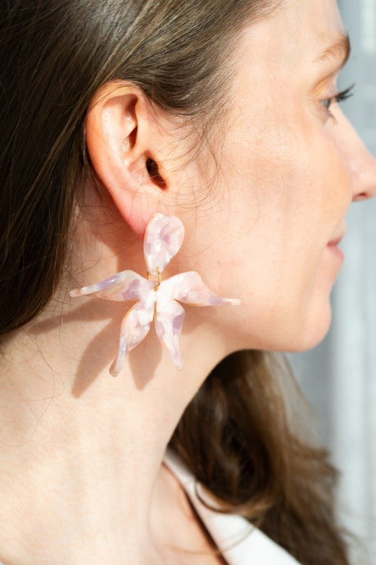 Shop Jasmine Earrings - Ballet Slipper-available at Reef Love online boho-chic boutique