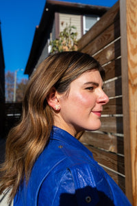 Starfish Studs - Ivory-Stud Earrings-Reef Love