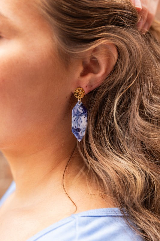 Shop Gemma Earrings - Ocean Waves-available at Reef Love online boho-chic boutique