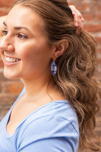 Shop Gemma Earrings - Ocean Waves-available at Reef Love online boho-chic boutique