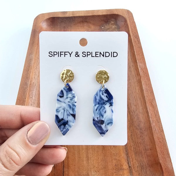 Shop Gemma Earrings - Ocean Waves-available at Reef Love online boho-chic boutique