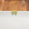 Leaf Studs - Fern Green-Stud Earrings-Reef Love