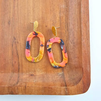 Maeve Earrings - Bird of Paradise-drop earrings-Reef Love