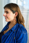 Maeve Earrings - Bird of Paradise-drop earrings-Reef Love