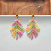 Petite Palm Earrings - Tropical Delight-drop earrings-Reef Love