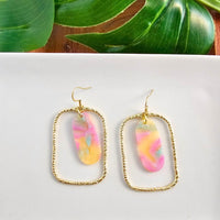 Madison Earrings - Tropical Delight-drop earrings-Reef Love