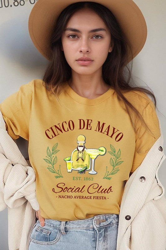 Cinco De Mayo Social Club Graphic Tee