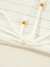 Boho Floral Eyelet Crochet Sweater-Reef Love