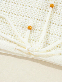 Boho Floral Eyelet Crochet Sweater-Reef Love
