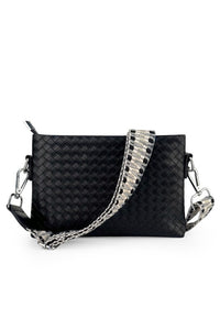 Kassidy Woven Crossbody Bag-Aili's Corner-Reef Love