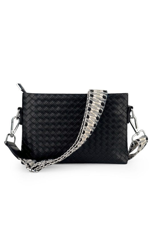 Kassidy Woven Crossbody Bag-Aili's Corner-Reef Love