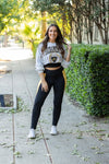 Yasmine Yellow Panel Leggings-Reef Love