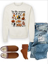 Tis The Season Halloween Crewneck Sweatshirt