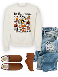 Tis The Season Halloween Crewneck Sweatshirt