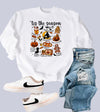 Tis The Season Halloween Crewneck Sweatshirt