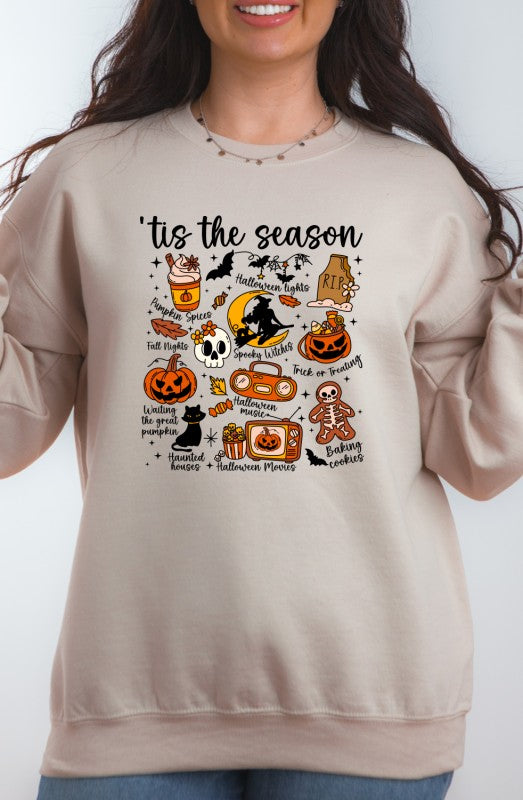 Tis The Season Halloween Crewneck Sweatshirt