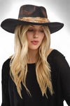 Distress Vintage Shapeable Fedora Cowboy Hat