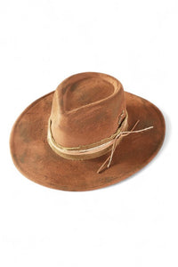Distress Vintage Shapeable Fedora Cowboy Hat