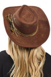 Distress Vintage Shapeable Fedora Cowboy Hat