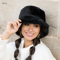 Plush Fur Bucket Hat-Bucket Hat-Reef Love
