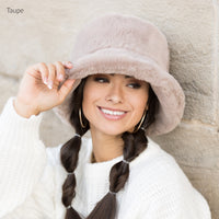 Plush Fur Bucket Hat-Bucket Hat-Reef Love