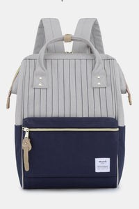 Waterproof Canvas Backpack Bag with Side Pockets. Computer Bag. Work Bag. Book bag. 
