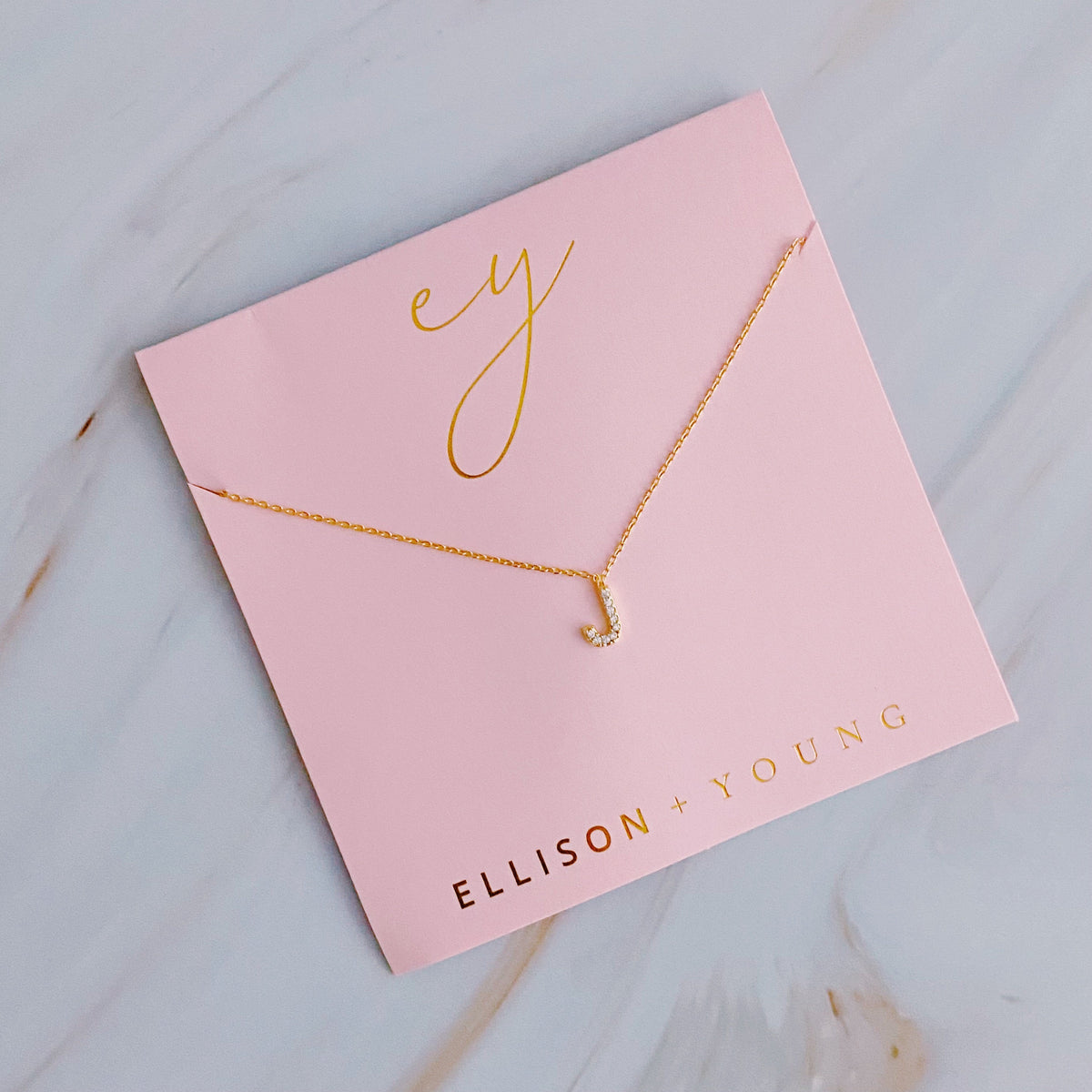 Understated Beauty Initial Necklace-Jewelry & Accessories - Necklaces & Pendants - Pendant Necklaces-Reef Love