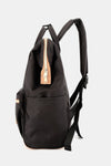 Waterproof Canvas Backpack Bag with Side Pockets. Computer Bag. Work Bag. Book bag. 