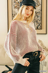 Two Tone Crewneck Sweater