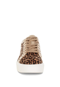 Flippin Studded Leopard Print Chunky Sneakers