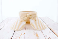 Foldable Bow Stripe Visor-Sun Visor-Reef Love