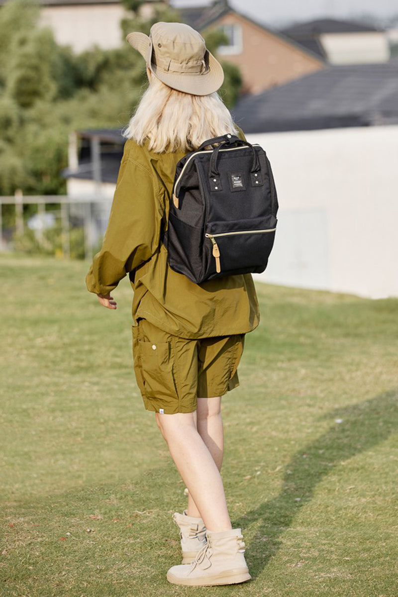 Waterproof Canvas Backpack Bag with Side Pockets. Computer Bag. Work Bag. Book bag. 