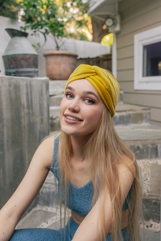 Super Soft Twisted Velvet Headband