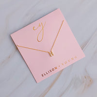 Understated Beauty Initial Necklace-Jewelry & Accessories - Necklaces & Pendants - Pendant Necklaces-Reef Love