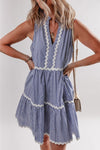 Macie Sleeveless Ric Rac Cotton Dress