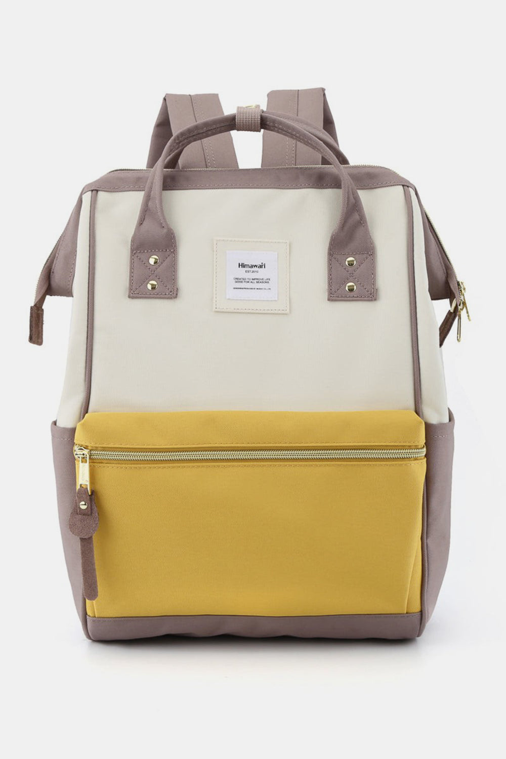 Waterproof Canvas Backpack Bag with Side Pockets. Computer Bag. Work Bag. Book bag. 