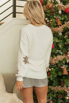 Christmas Snowflake Crewneck Sweater-Reef Love