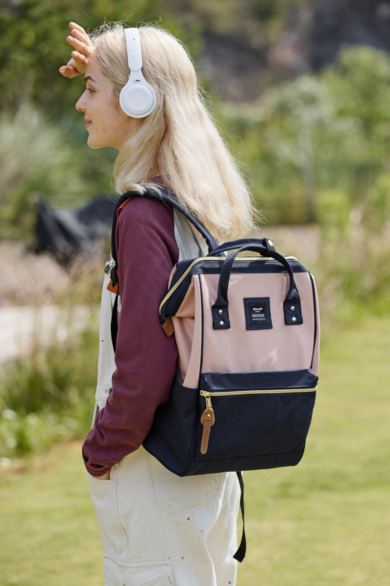 Waterproof Canvas Backpack Bag with Side Pockets. Computer Bag. Work Bag. Book bag. 