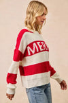 Christmas Merry Lettering Sweater
