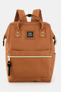Waterproof Canvas Backpack Bag with Side Pockets. Computer Bag. Work Bag. Book bag. 
