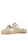 Shop Miova Metallic Buckle Detail Espadrille Flatforms-available at Reef Love online boho-chic boutique