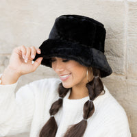 Plush Fur Bucket Hat-Bucket Hat-Reef Love