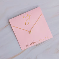 Understated Beauty Initial Necklace-Jewelry & Accessories - Necklaces & Pendants - Pendant Necklaces-Reef Love