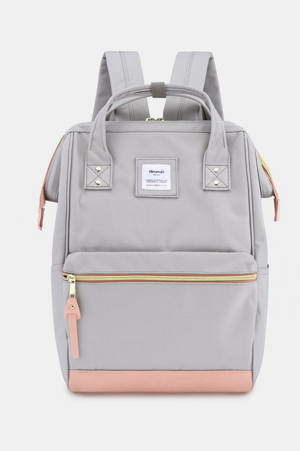 Waterproof Canvas Backpack Bag with Side Pockets. Computer Bag. Work Bag. Book bag. 