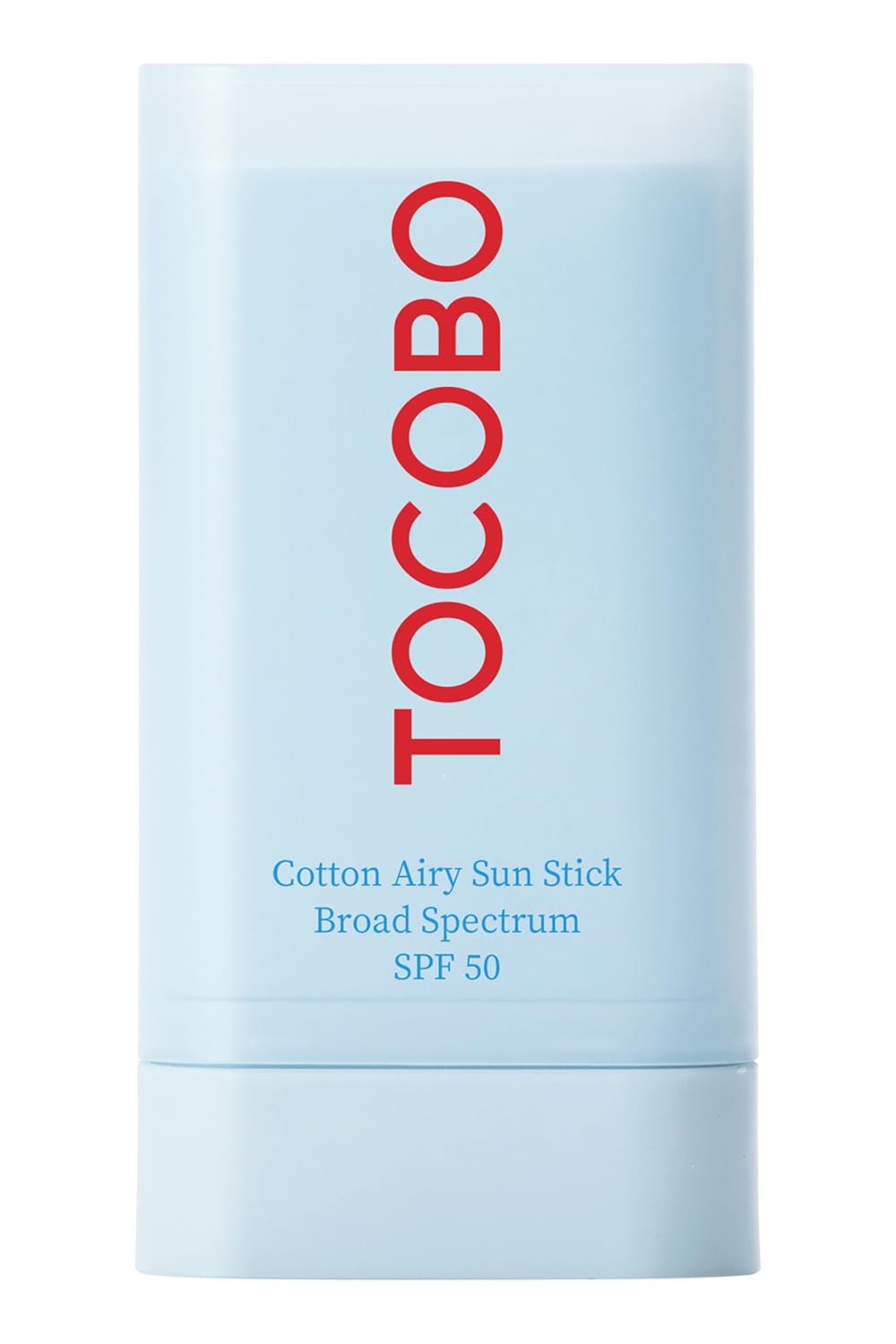 Cotton Airy Sun Stick SPF 50+ PA++++ Broad Spectrum Korean Matte Sunscreen Stick for Face - Travel Size Sebum Control Sunblock -Vegan, Lightweight, Non-Sticky 0.67 Oz