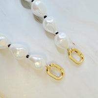 Beaded Pearl Handbag Charm