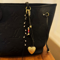 Pearls Down Handbag Charm