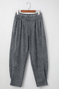 Mineral Wash Jogger Style Lounge Jogger Pants-JUNIPER BLVD-Reef Love